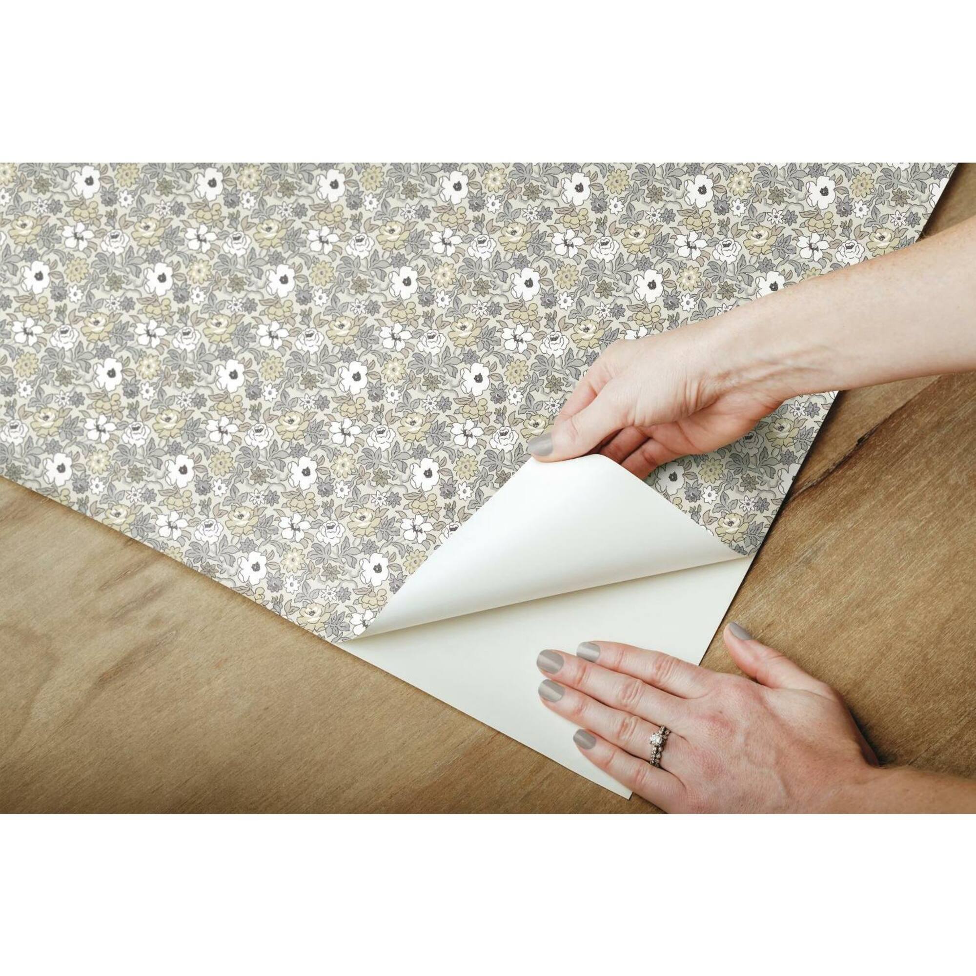 RoomMates Floral Ditzy Vine Peel & Stick Wallpaper